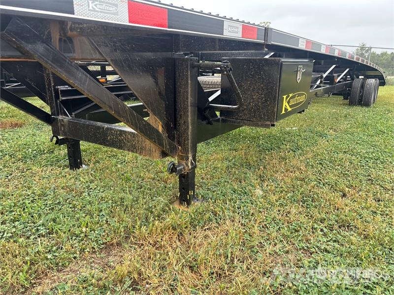Kaufman W56 T/A 3 Car Open Car Carrier Trailer 차량 운반용 세미 트레일러