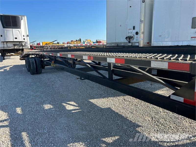 Kaufman W56 T/A Open Car Carrier Trailer Semi-trailer til Autotransport
