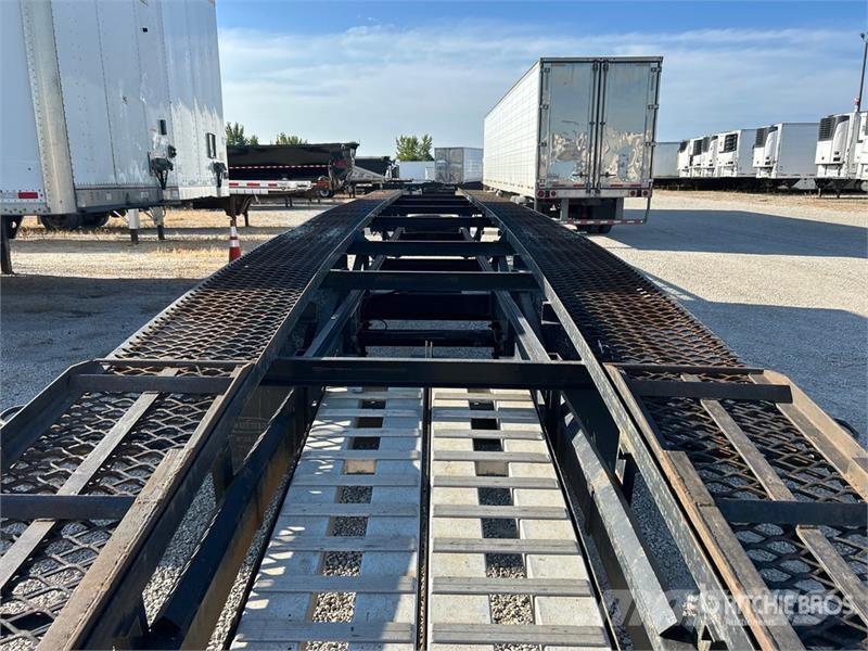 Kaufman W56 T/A Open Car Carrier Trailer Semi-trailer til Autotransport