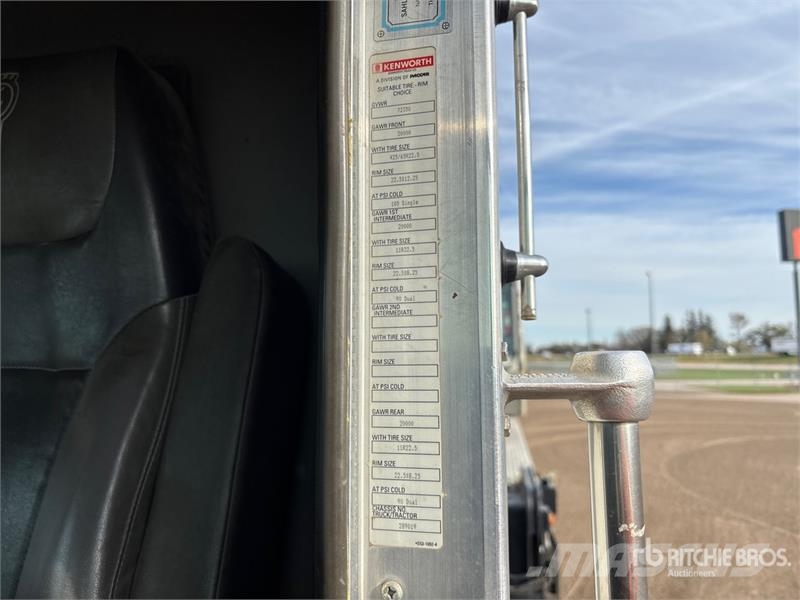 Kenworth NBT45 45 ton Straight Boom on Kenworth T800 10x4 B Vlakke laadvloer met kraan