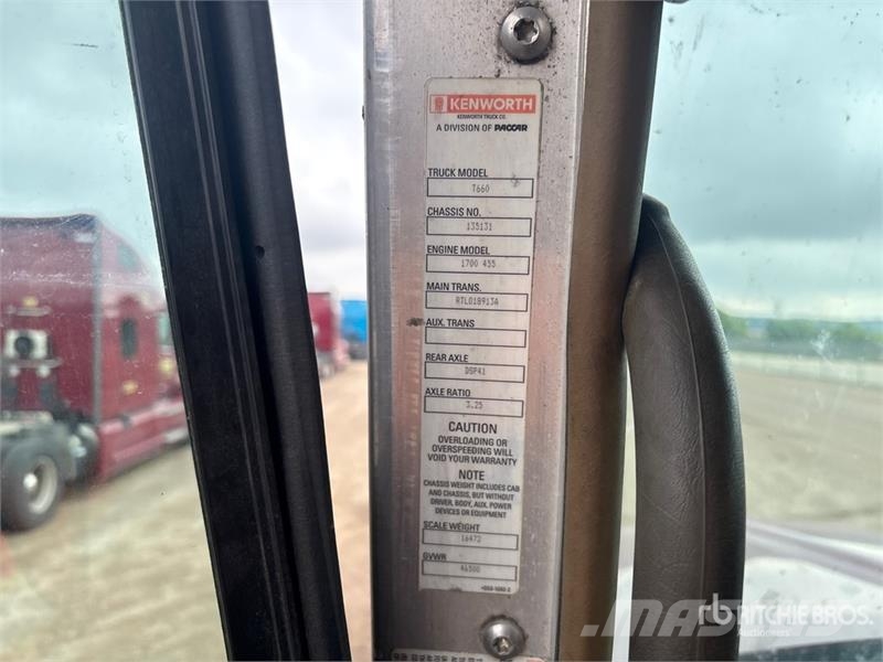 Kenworth T660 Ciągniki siodłowe