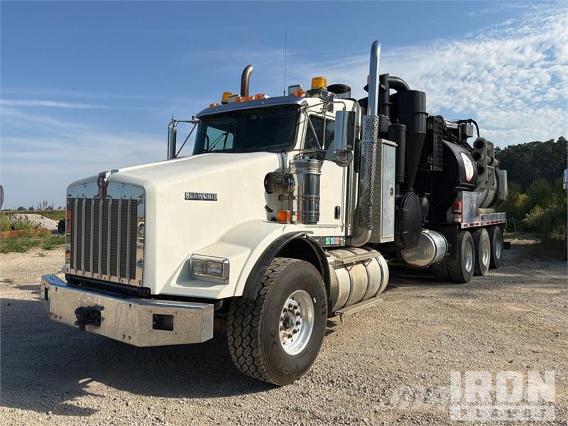 Kenworth T800 Kombinētās vakumsūkņa mašīnas