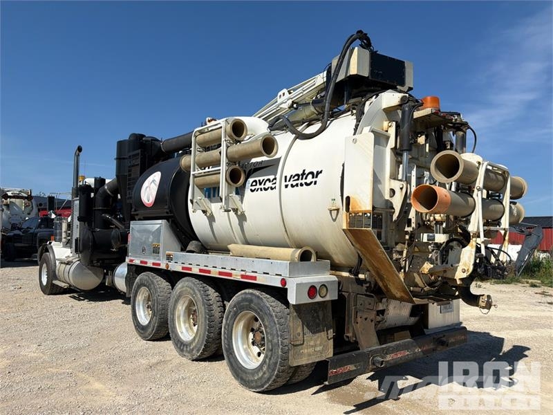 Kenworth T800 Kombinētās vakumsūkņa mašīnas