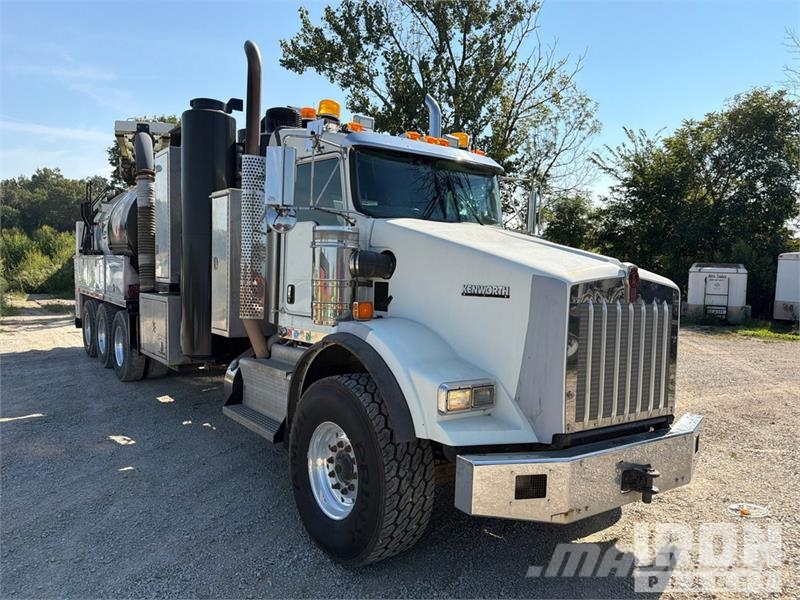 Kenworth T800 Kombinētās vakumsūkņa mašīnas