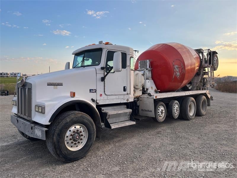 Kenworth W900 12x4 Mixer Truck Бетономішалки (Автобетонозмішувачі)