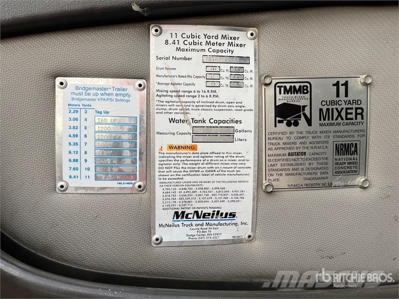 Kenworth W900 8x2 Mixer Truck ミキサー車