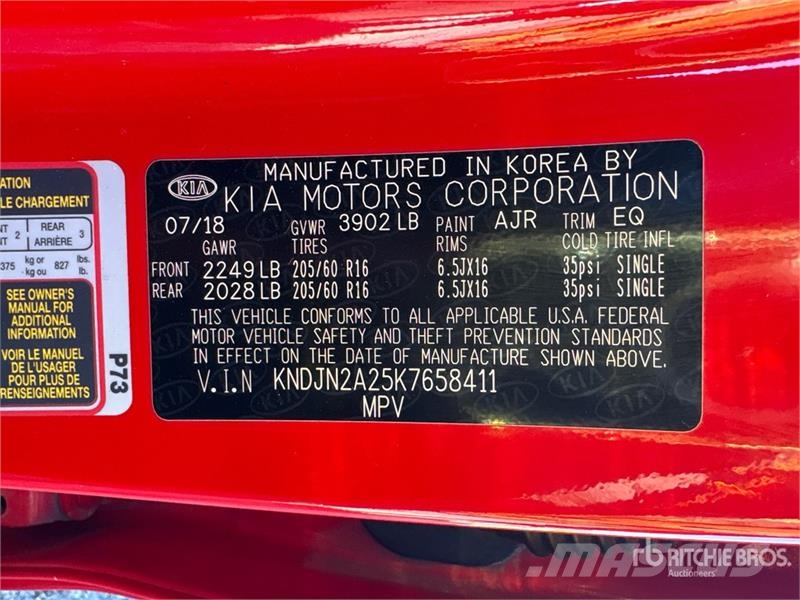 Kia Soul 2WD SUV Osobní vozy