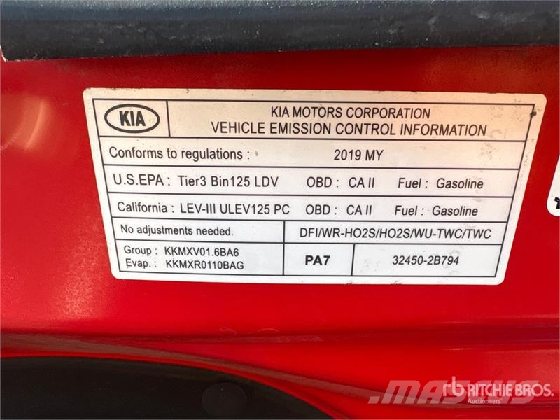 Kia Soul 2WD SUV Osobní vozy