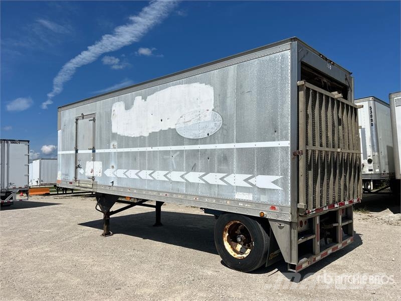 Kidron 28 ft x 102 in S/A Van Trailer مقطورات ذات هيكل صندوقي