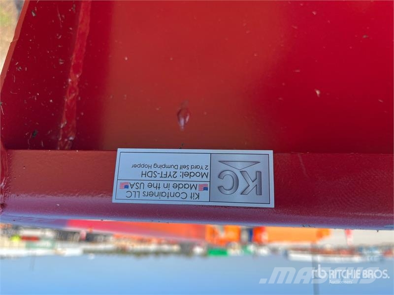  Kit Containers 2YFT-SDH 2 cyd Self-Dumping Hopper  Trémie d'alimentation