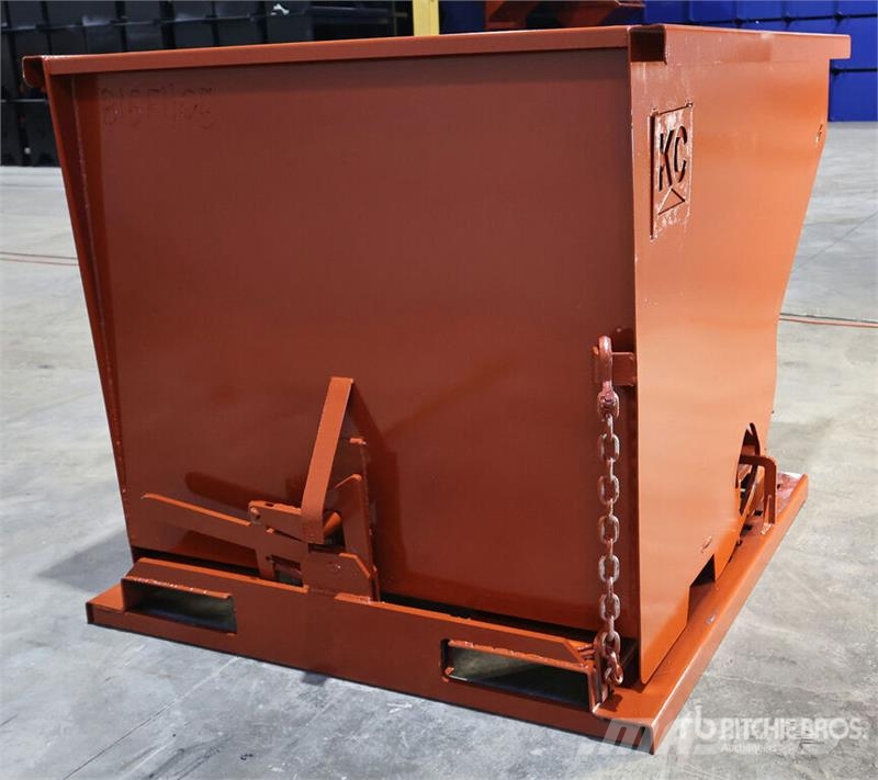 Kit Containers 2YFT-SDH 2 cyd Self-Dumping Hopper Apcirkņi un piltuves