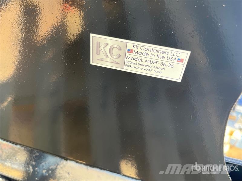 Kit Containers MUFF-36-36 36 in Mini Skid Steer Fo Вили