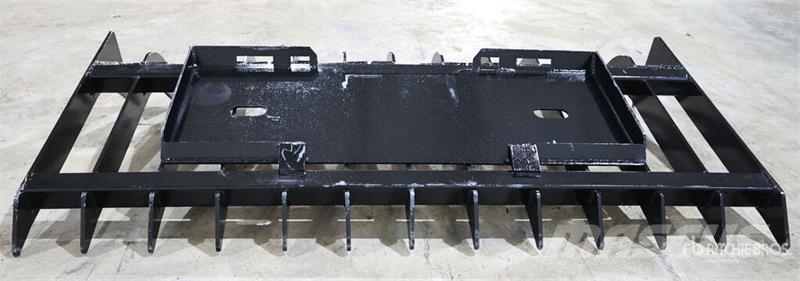 Kit Containers QT-RR-70 70 in Skid Steer Root Rake Ancinho virador