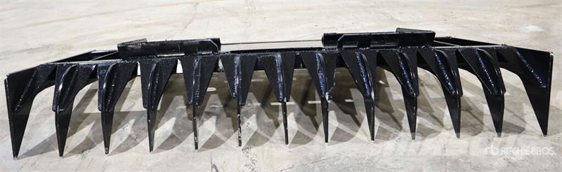 Kit Containers QT-RR-70 70 in Skid Steer Root Rake Rakes and tedders