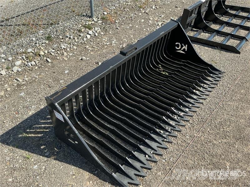  Kit Containers QT-SB-H72-F 72 in Skid Steer Bucket Žlice