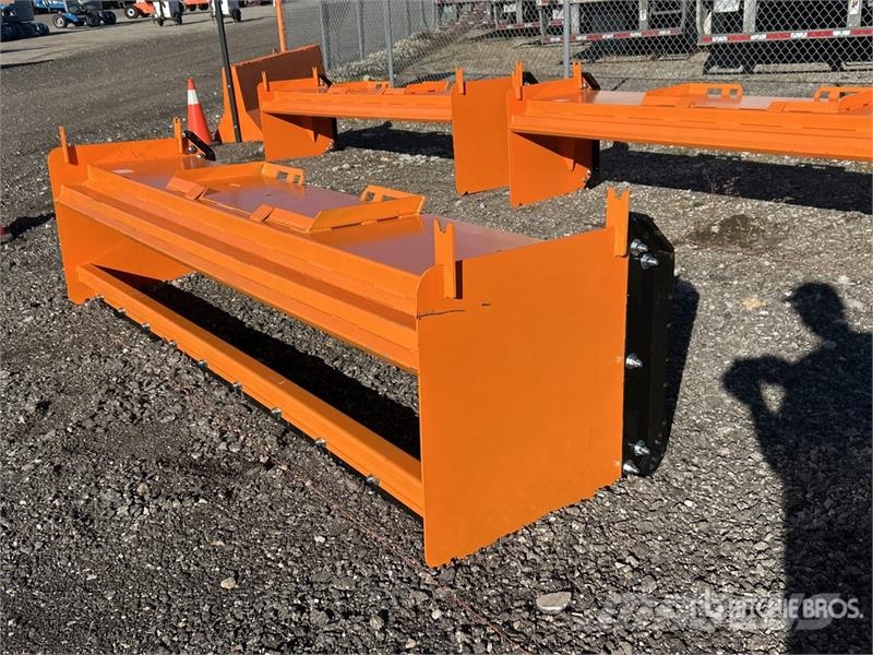 Kit Containers QT-SP-10-23-PB-SB 120 in Skid Steer Snow blades and plows
