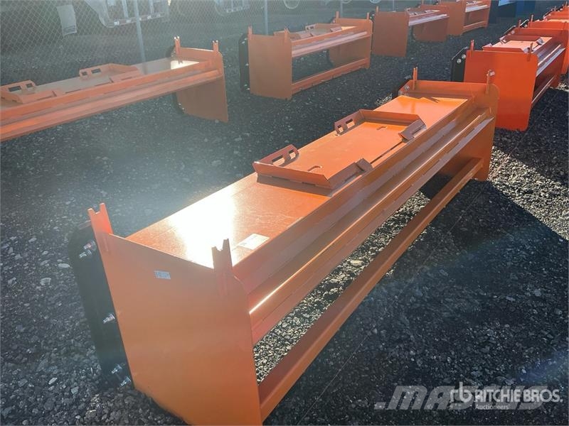 Kit Containers QT-SP-10-23-PB-SB 120 in Skid Steer Snow blades and plows