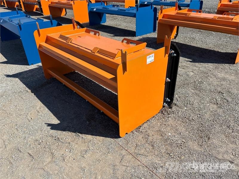 Kit Containers QT-SP-6-23-PB 69 in Skid Steer Snow Snow blades and plows