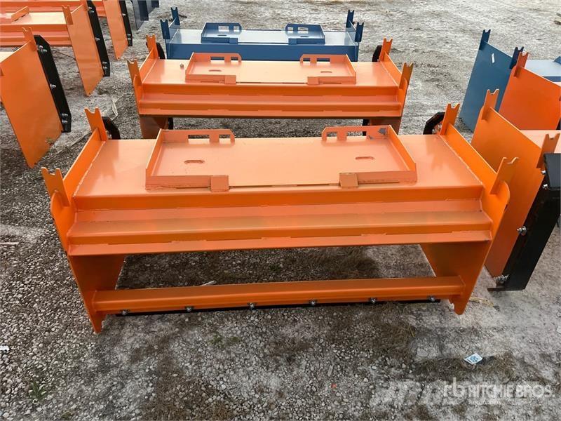  Kit Containers QT-SP-6-23-PB-SB 74 in Skid Steer S 刮雪板和犁