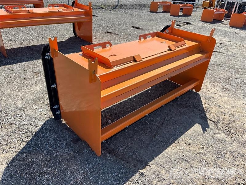Kit Containers QT-SP-6-23-PB 69 in Skid Steer Snow Snow blades and plows