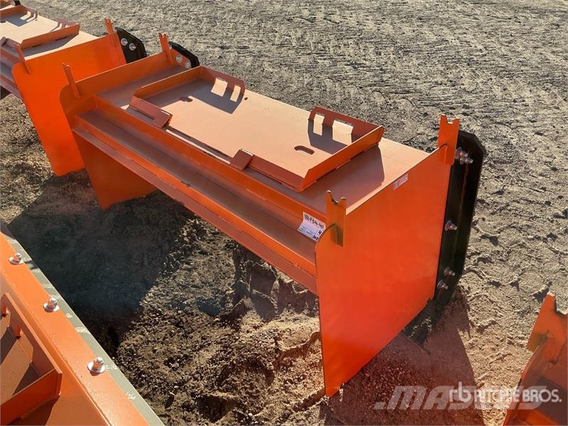 Kit Containers QT-SP-6-23-SB 68 in Skid Steer Snow Hojas y cuñas quitanieves