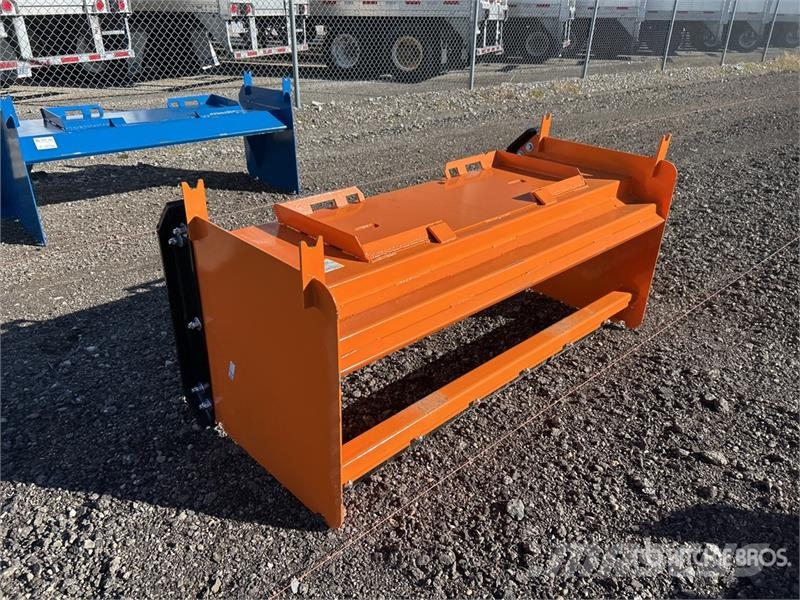 Kit Containers QT-SP-6-23-PB-SB 68.5 in Skid Steer Snow blades and plows