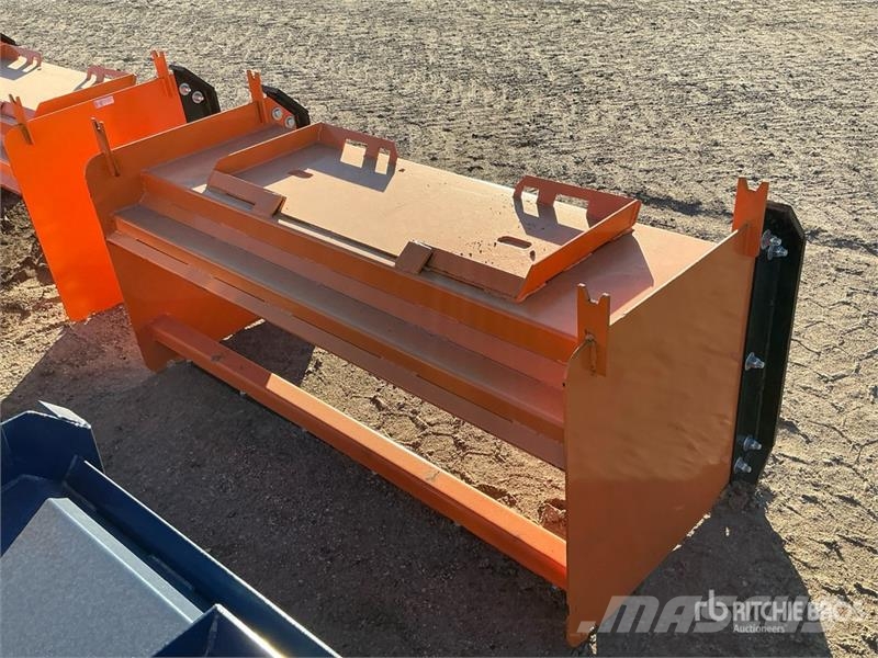  Kit Containers QT-SP-6-23-SB 68 in Skid Steer Snow Hojas y cuñas quitanieves