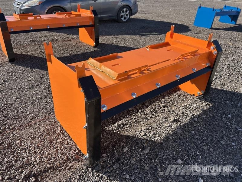 Kit Containers QT-SP-6-23-PB-SB 68.5 in Skid Steer Snow blades and plows