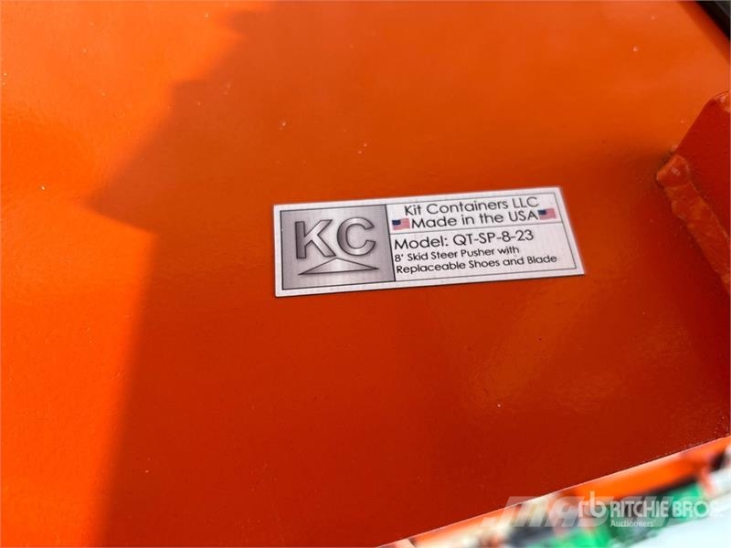  Kit Containers QT-SP-8-23-PB 97 in Skid Steer Snow حراثات ونصول الجليد