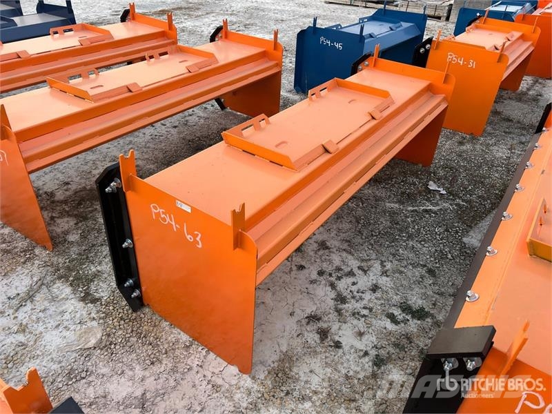  Kit Containers QT-SP-8-23-PB-SB 96 in Skid Steer S Lâminas e arados de neve