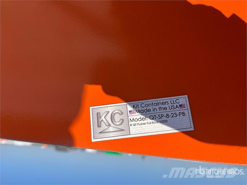 Kit Containers QT-SP-8-23-PB-SB 96 in Skid Steer S Lâminas e arados de neve