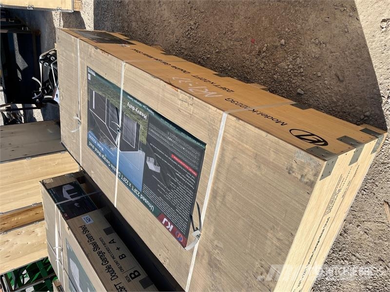 KJ K2223G 23 ft x 22 ft Double Garage Metal Storage B Edificación de acero