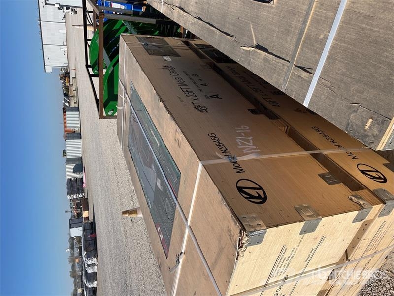 KJ K2545G 25 ft x 45 ft Metal Garage Storage Building Edificación de acero