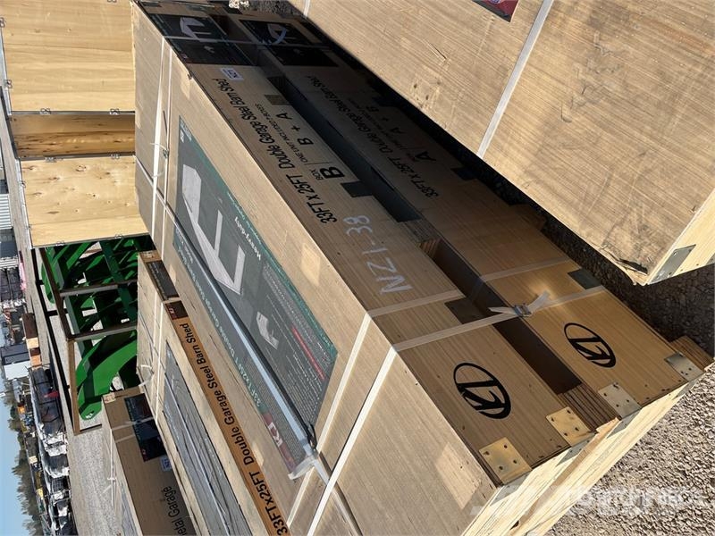 KJ K3325 Double Garage Metal Shed (Unused) Стальные каркасные здания