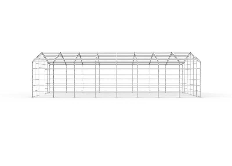 KJ K4080 80 ft x 40 ft Prefabricated Metal Frame Stor Andre hengere