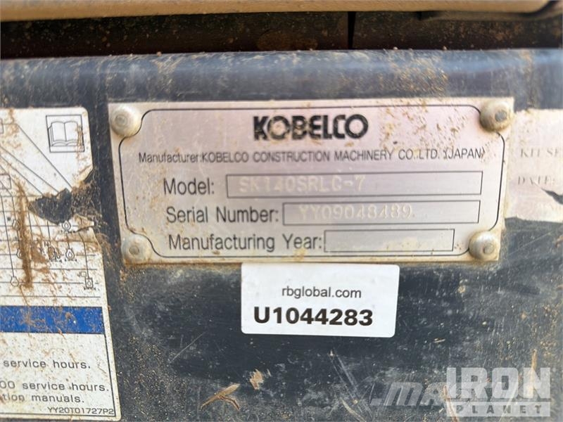 Kobelco SK140LC-7 Tracked Excavator Kāpurķēžu ekskavatori
