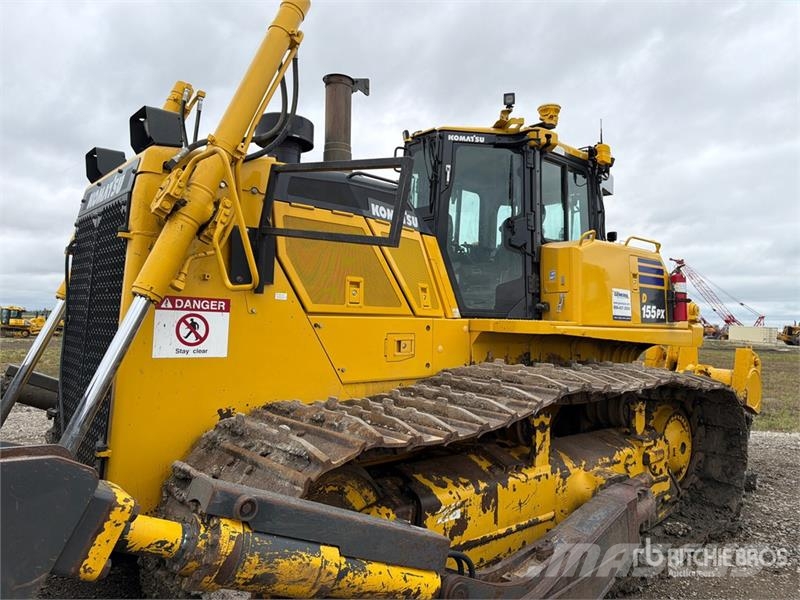 Komatsu D155PX-8 Crawler Dozer Bulldozer på larvebånd