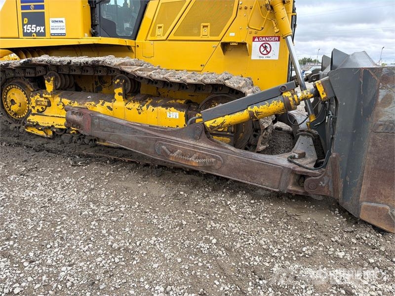Komatsu D155PX-8 Crawler Dozer Bulldozer på larvebånd