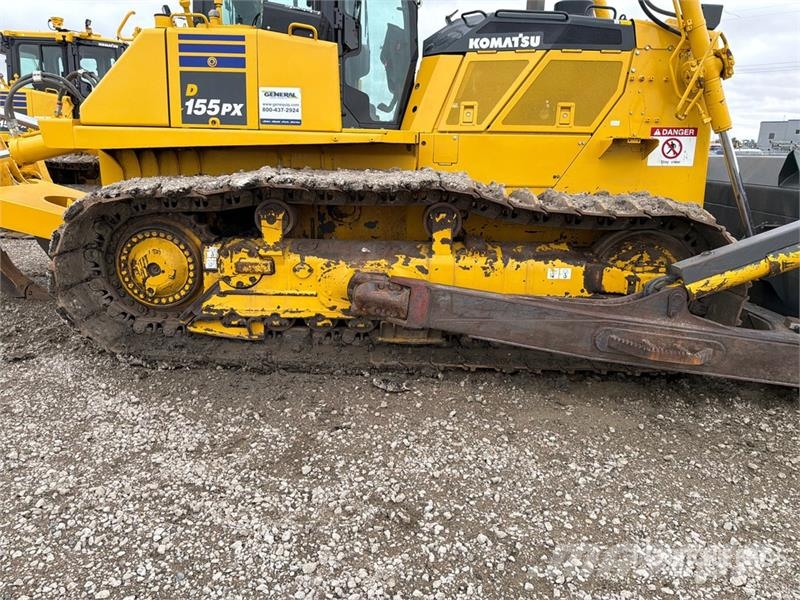 Komatsu D155PX-8 Crawler Dozer Bulldozer på larvebånd