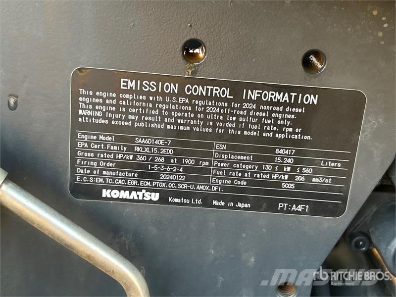 Komatsu D155PX-8 Crawler Dozer 履帶推土機