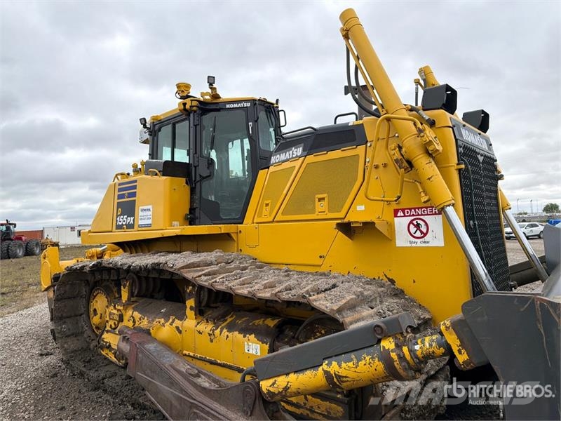 Komatsu D155PX-8 Crawler Dozer Bulldozer på larvebånd