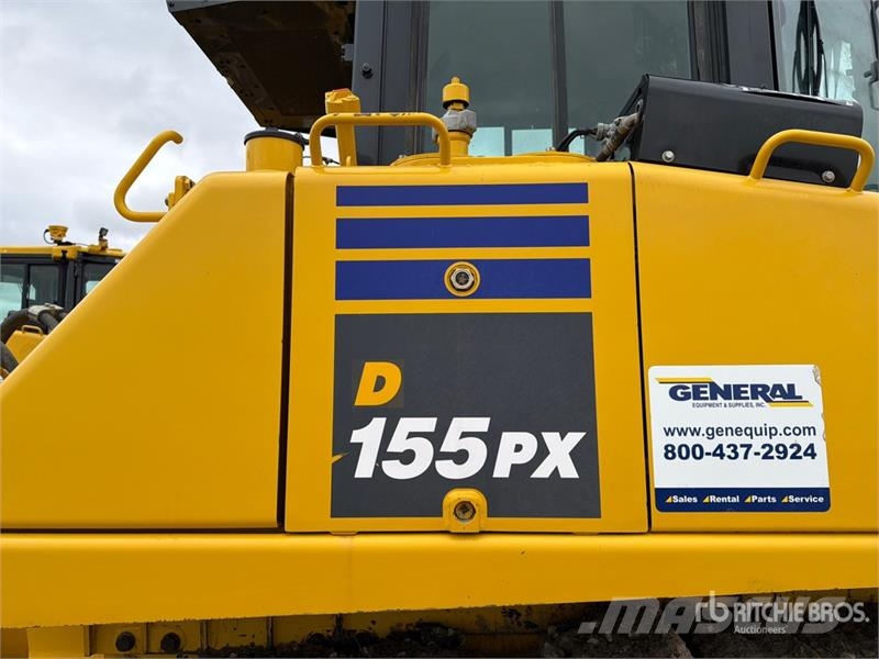 Komatsu D155PX-8 Crawler Dozer Bulldozer på larvebånd