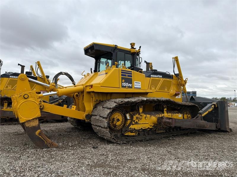 Komatsu D155PX-8 Crawler Dozer Bulldozer på larvebånd