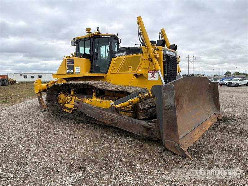 Komatsu D155PX-8 Crawler Dozer Bulldozer på larvebånd