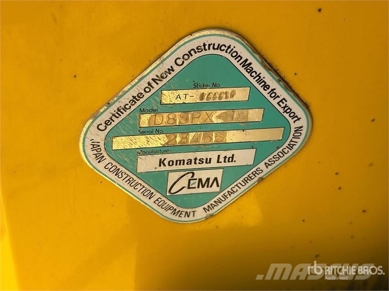 Komatsu D85PX-18 Crawler Dozer 履帶推土機