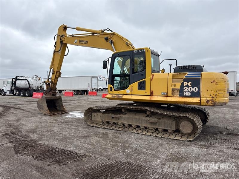 Komatsu PC200LC-8 Tracked Excavator Crawler excavators
