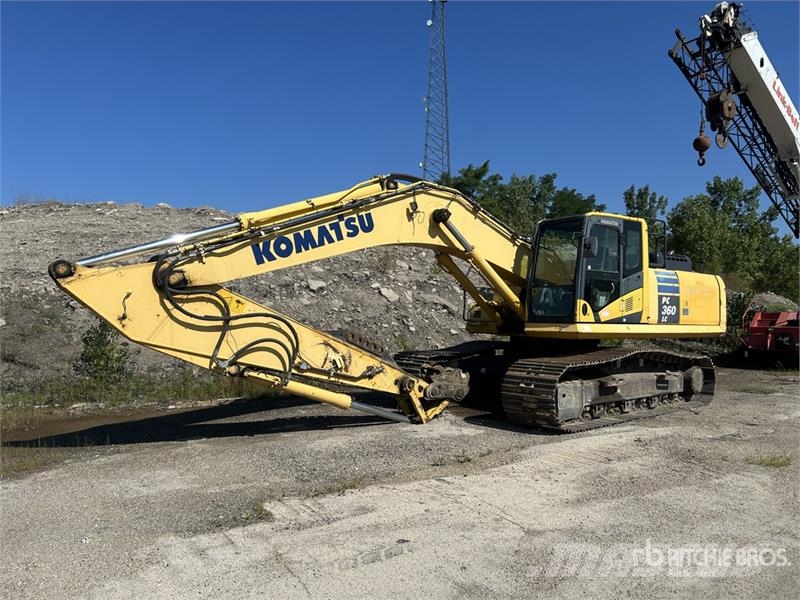 Komatsu PC360LC-10 Tracked Excavator Paletli ekskavatörler