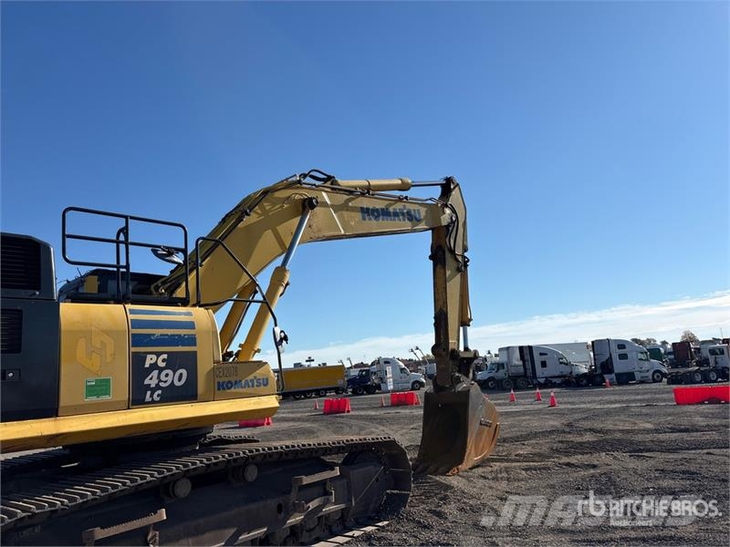 Komatsu PC490LC-10 Tracked Excavator Lánctalpas kotrók