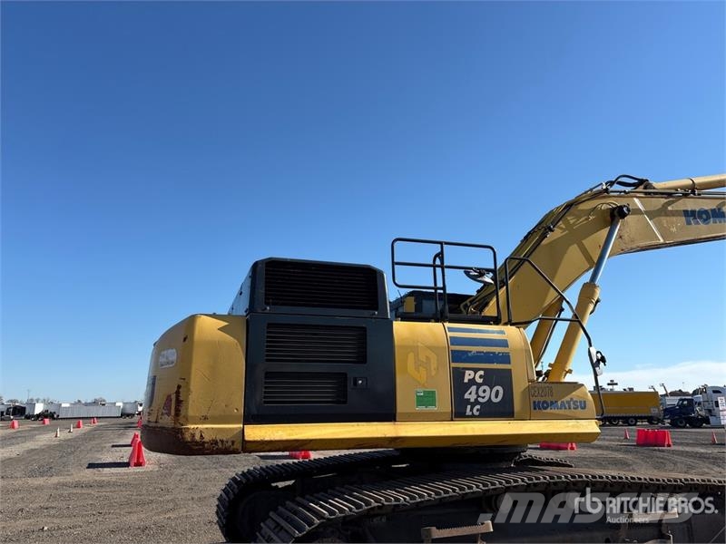 Komatsu PC490LC-10 Tracked Excavator Lánctalpas kotrók