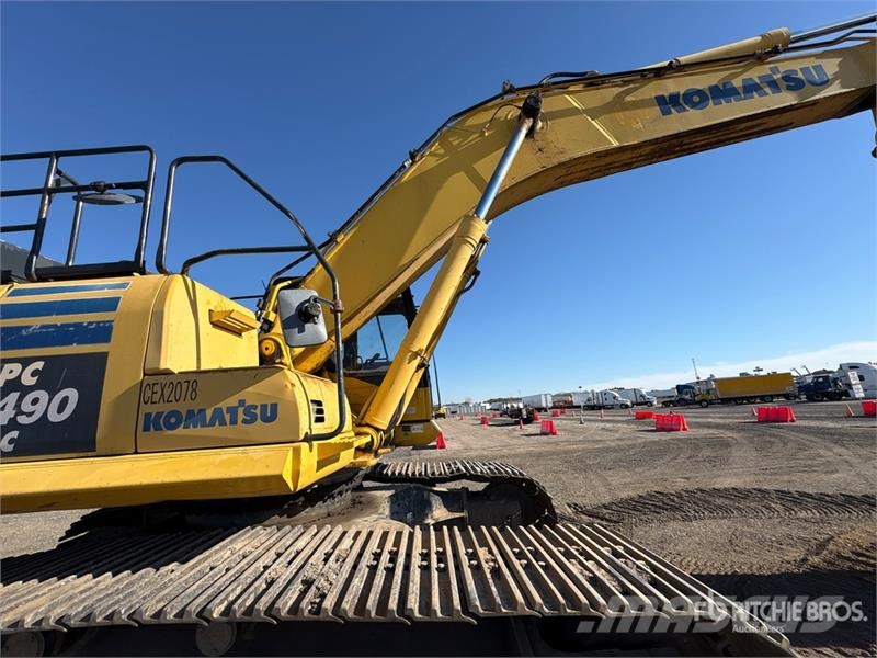 Komatsu PC490LC-10 Tracked Excavator Lánctalpas kotrók
